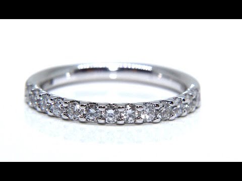 Platinum Round Brilliant Diamond Eternity Ring 0.50ct | Campbell Jewellers