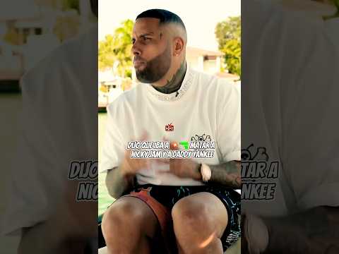 When Nicky Jam & Daddy Yankee Were Threatened With Death ⁉️😳🇵🇷🐐🇩🇴#nickyjam #alofoke