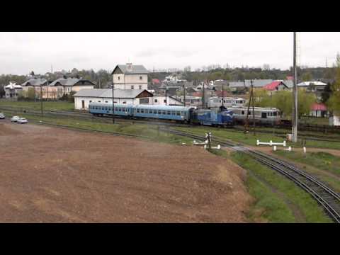 P 5624 Putna-Suceava pleaca din Dornesti tras de 89-0223-1 pe 07.05.2011