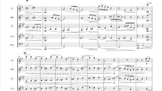 Download lagu ハイドンの名によるメヌエット[木管5重奏](ラヴェル/山田悠人)/Menuet sur le Nom d'Haydn[Woodwind Quintet](Ravel/Yuto Yamada) mp3