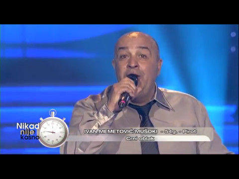 Ivan Memetovic Musoki - Crni oblak - (live) - Nikad nije kasno - EM 11 11.12.2016