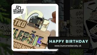 Obálka k narodeninám s verklíkom