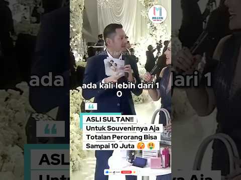VIRAL TERBARU! 😱 Souvenir Nikahan Paling Gong di Tahun Ini, 10 Juta-an/Org 🤩 #amandamanopo #seleb