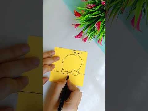 How to make poster at home #shorts #youtube #easycraftwithbushra #craft #art #satisfying #cute