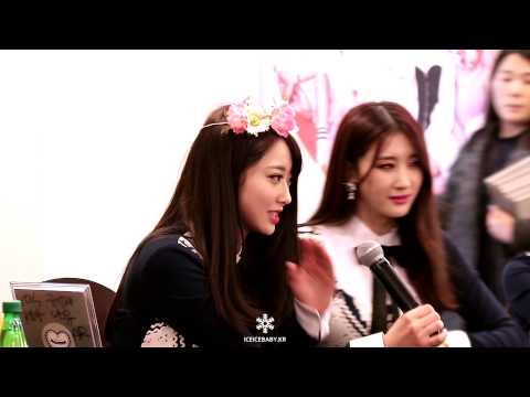 150301 명동 팬사인회 나인뮤지스 경리