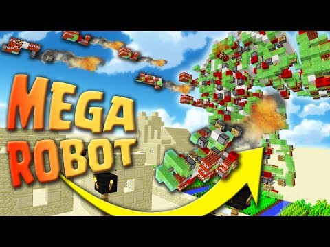 INCREDIBILE ROBOT CONTROLLABILE vs VILLAGGIO - Robot in Minecraft ITA