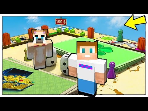 WE'VE ENTERED A BOARD GAME!! (Minecraft)