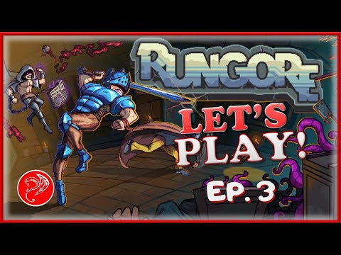 NEW Auto battler Roguelike Deckbuilder - RUNGORE ep.3 HUNGRY GUY IS OP!