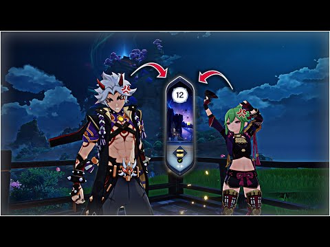 3.6 Abyss Floor 12 | C6 Kuki HyperBloom & C0 Itto Mono Geo | Arataki Gang - Genshin Impact (PC)