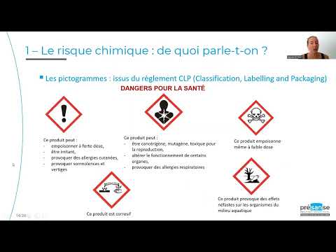 Webinaire – Le risque chimique : identification, évaluation et prévention