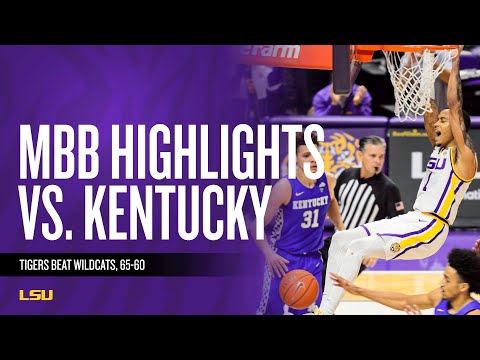 Full Game Highlights: LSU Basketball Defeats Kentucky, 65-60