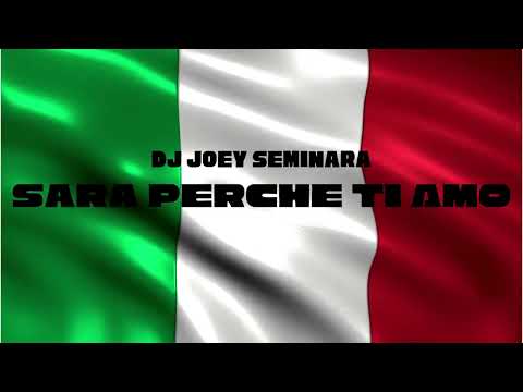 Joey Seminara – Sarà Perché Ti Amo (2025 Rework) | Italian Classic House Remix