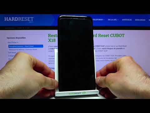 Cómo formatear CUBOT X18 - resetear, quitar bloqueo