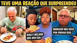 A COMIDA BRASILEIRA QUE BUGOU A MENTE DOS GRINGOS NA HORA!