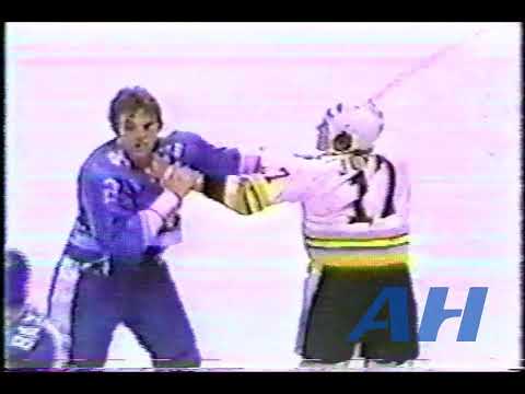 NHL Feb. 2, 1980 Boston Bruins v Quebec Nordiques Bench Clearing Brawl x2 Clips + (HL)
