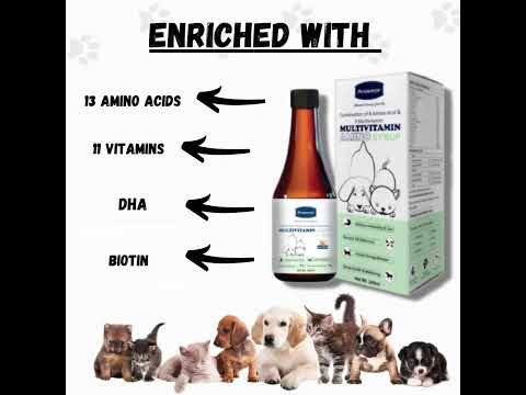 Multivitamin amino syrup-aniamor-multivitamin and amino acid...