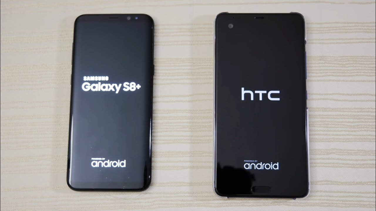 Galaxy S8 vs HTC U Ultra - Speed Test! (4K)