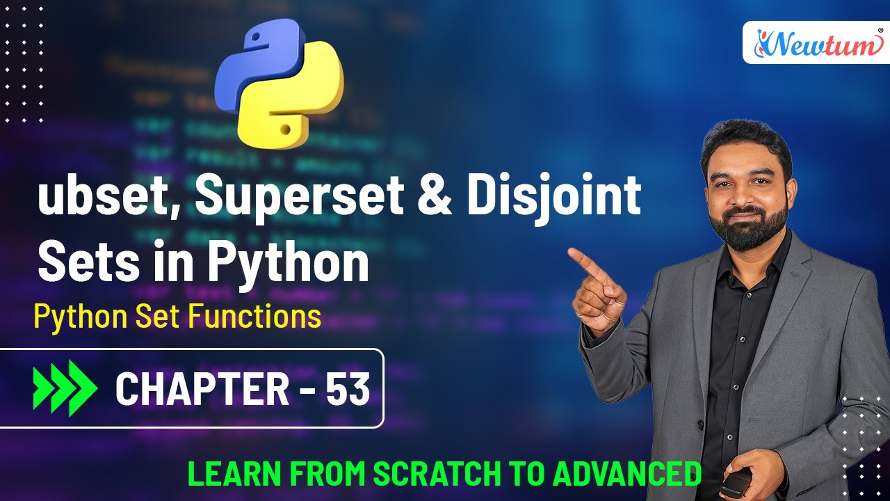 Python Subset, Superset & Disjoint Sets Guide