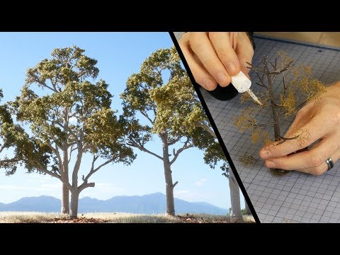 Terrific Trees using Woodland Scenics Armatures (It is possible!) – Model Scenery Tutorial
