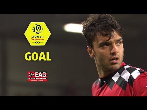 Goal Clément GRENIER (52' pen) / EA Guingamp - Olympique de Marseille (3-3) (EAG-OM) / 2017-18