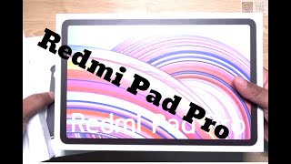 Redmi Pad Pro with Cover and Pen