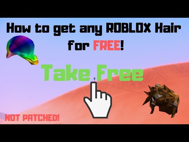 How To Get Free Boy Hair On Roblox - free roblox hair not model