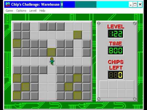 CCLP2 level 122 solution - 451 seconds
