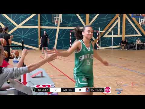 Finale🔥COUPE DE L HERAULT U18F ST GELY VS LATTES ST GELY  VS LATTES