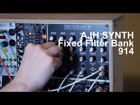 AJH SYNTH Fixed Filter Bank 914
