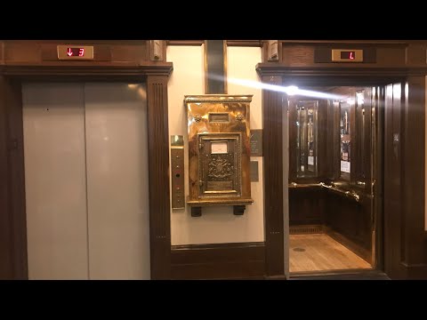 RUINED TOUCH 1966 Otis (Mod by ThyssenKrupp) Traction Elevator at Fairmont Empress in Victoria BC