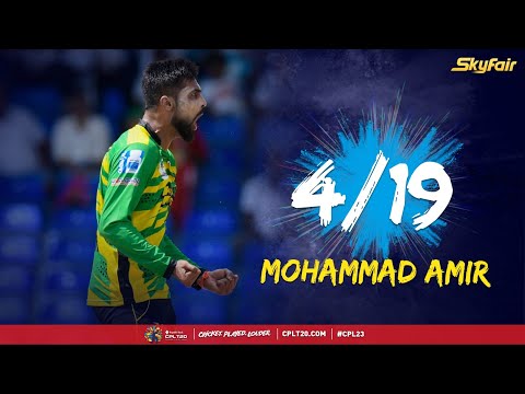 Mohammad Amir Takes FOUR Fantastic Wickets for the Tallawahs! | CPL 2023