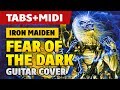 Iron Maiden - Fear of the Dark (Acoustic Guitar Cover with Tabs) [Guitar Lessons] 