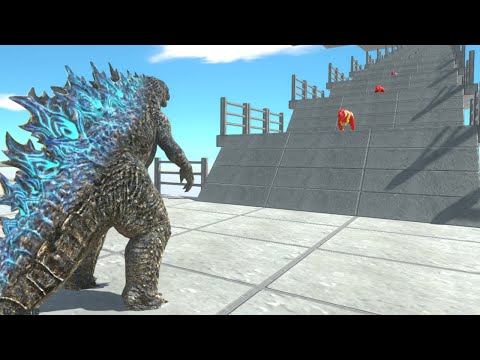 Godzilla Death Climb Tour - Animal Revolt Battle Simulator