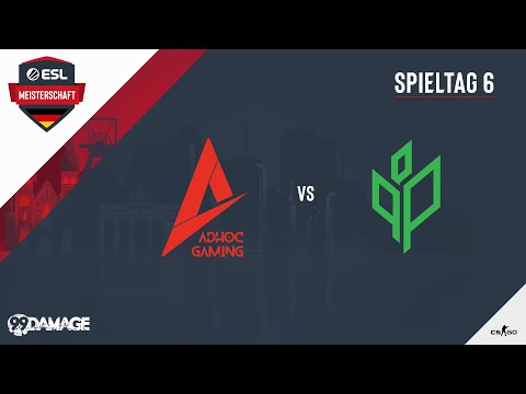 CS:GO - ad hoc gaming vs Sprout - ESL Wintermeisterschaft 2019 - Spieltag 6