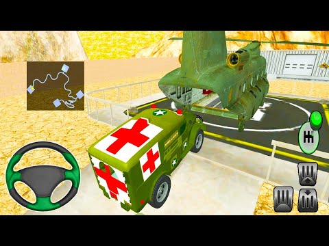 Kaiser M715 Jeep Ambulance Rescue Driving Simulator - Android Gameplay