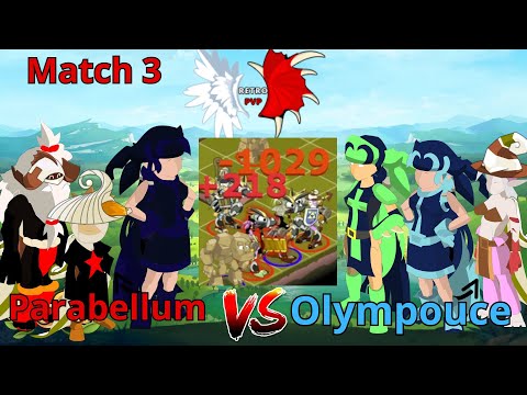 Un iop full air ? Parabellum vs Olympouce match 3【Dofus Rétro PvP 3v3】
