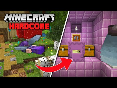 Defeating The ENDER DRAGON! in Hardcore Minecraft 1.19 (#10)