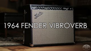 Video thumbnail for "Pick of the Day" - 1964 Fender Vibroverb by Emerald City Guitars