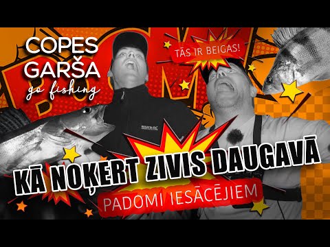 COPES GARŠA -S4E04 - Evening fishing in river Daugava