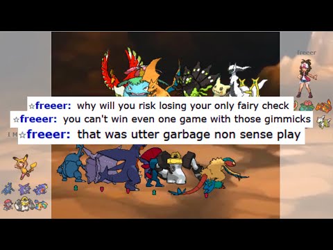 WHEN YOU BEAT TOXIC SALTY LEGENDARY SPAMMER WITH ONLY MULTI HIT MOVES !!!!!