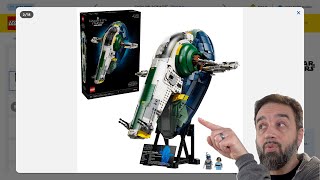 LEGO Star Wars UCS Jango Fett's Firespray-Class Starship reveal, thoughts, & concerns! 75409 Slave I