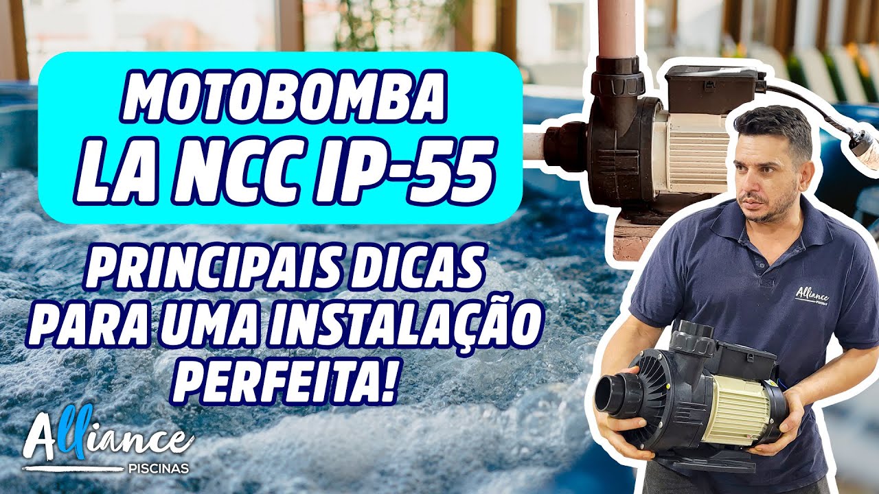 Motobomba para piscina LA NCC IP-55