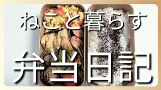 ねこと暮らす前日作り置き弁当日記です