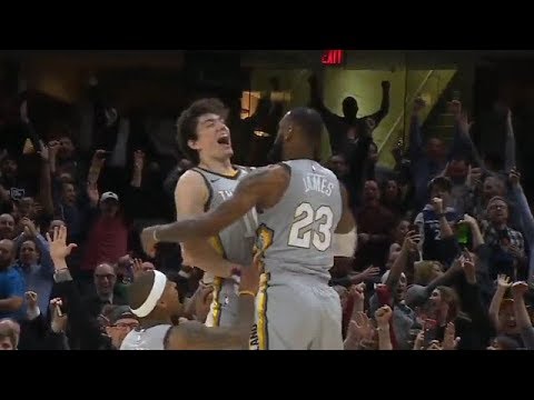 LeBron James drains the Game WINNER in OT | Cavaliers vs Timberwolves