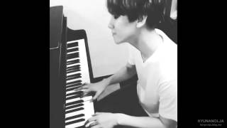 baekhyun sang "Moon of Seoul" by Kim Gun Mo