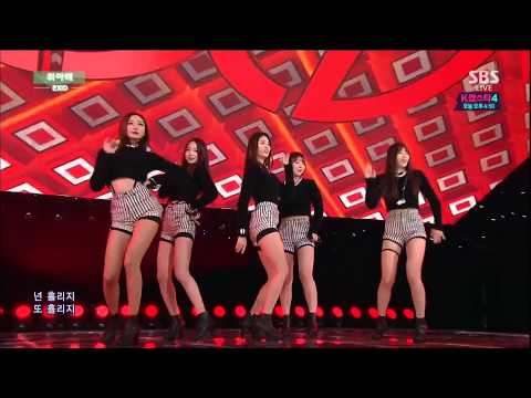 [20141207] EXID (이엑스아이디) _ 위아래 (UP&DOWN)  [SBS Inkigayo][Live][HD]
