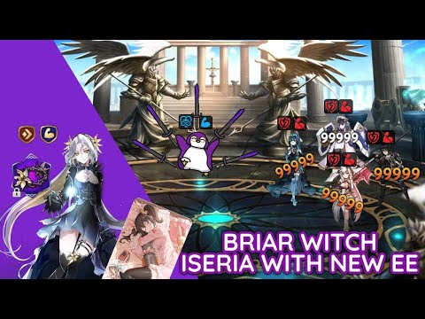 Trying Out Briar Witch Iseria Together With Her New EE!︱Epic Seven Arena