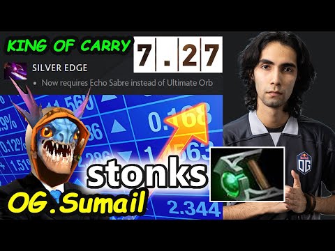 OG Sumail Slark New Patch 7.27 Update New Imba Item Destroy Pub King of Carry Dota 2 pro Gameplay