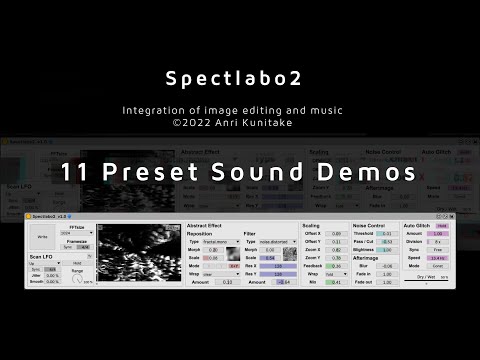 Spectlabo2 Preset Demos - Max for Live
