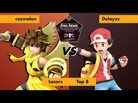 Soda Smash Lite #3 - Losers Top 8 - cosmolon (Pit) vs. Delayzz (Pokémon Trainer)